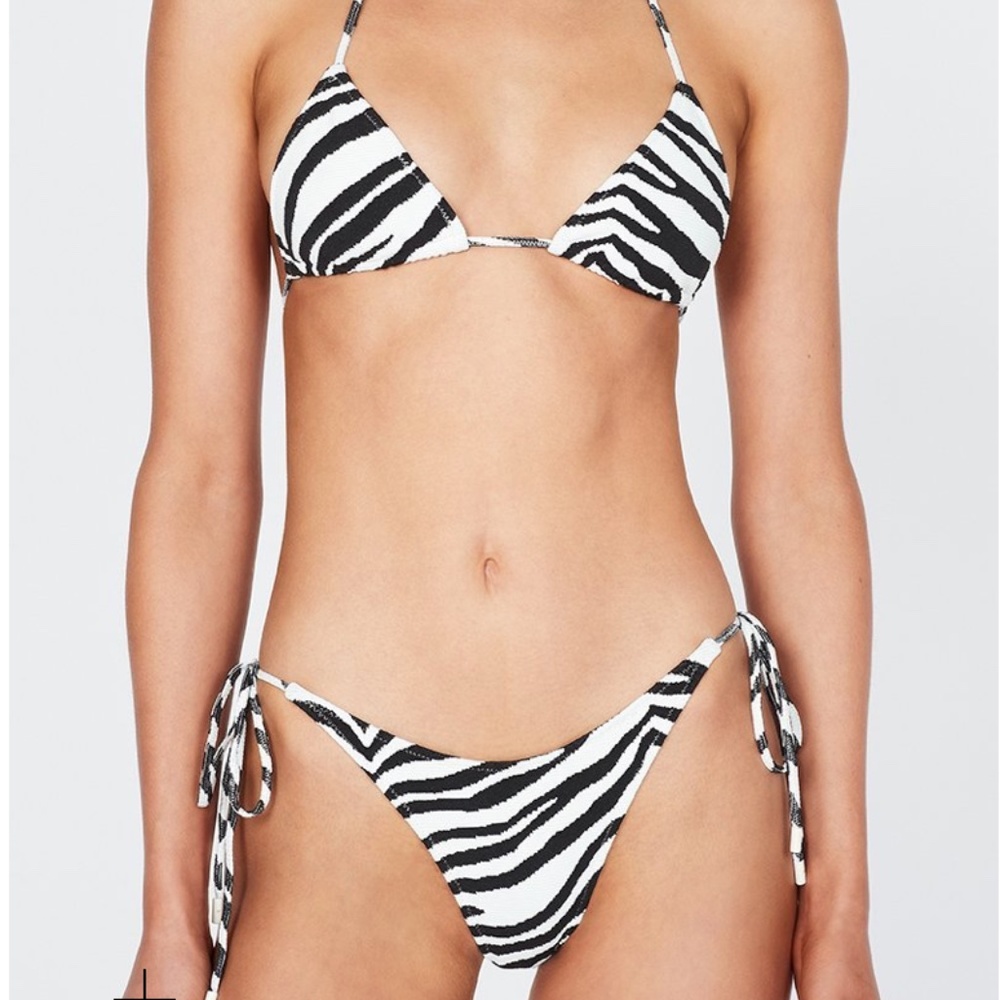 Triangl Vinca Zebra Bikini